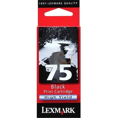 LEXMARK - Lexmark 12A1975 (75) Black Original Cartridge - Inkjet Z11 / Z31