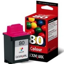 LEXMARK - Lexmark 12A1980 (80) Color Original Cartridge - 3200