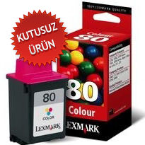 Lexmark 12A1980 (80) Color Original Cartridge - 3200 (Without Box)