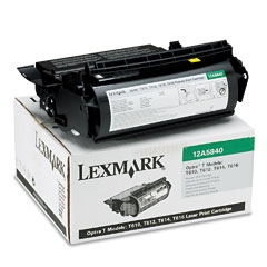 Lexmark 12A5840 Original Black Toner - T610 / T612 