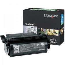 Lexmark 12A5849 Siyah Orjinal Toner Yüksek Kapasite - T610 / T612 (T5404)