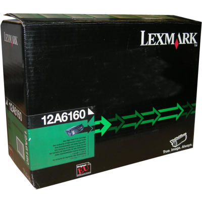 LEXMARK - Lexmark 12A6160 Black Original Toner - T620 / T622 