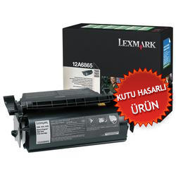 LEXMARK - Lexmark 12A6865 Black Original Toner (Damaged Box)