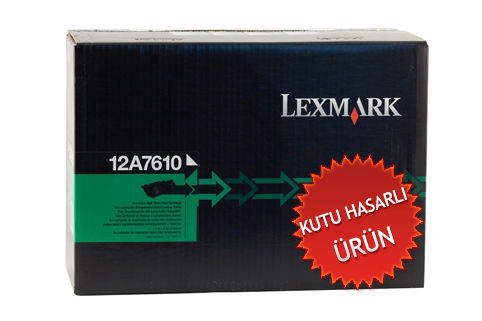 Lexmark 12A7610 Orjinal Toner Extra Yüksek Kapasite - T632 / 634 (C) (T9000)