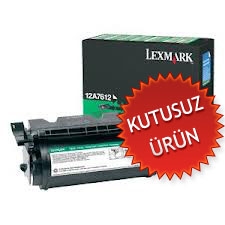 LEXMARK - Lexmark 12A7612 Siyah Toner Yüksek Kapasite - T630 / T632 (U)