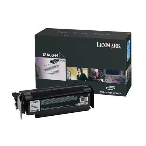 Lexmark 12A8644 Siyah Orjinal Toner - Optra T430 - 1