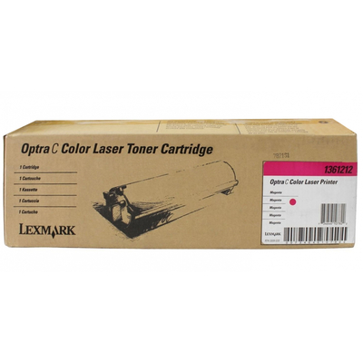 LEXMARK - Lexmark 1361212 Kırmızı Orjinal Toner (T17432)