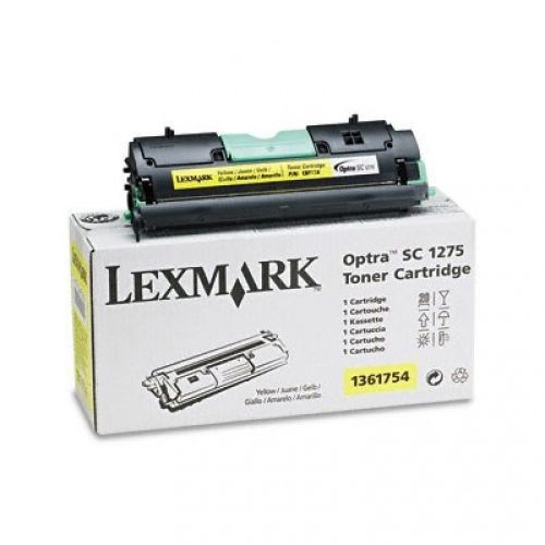 Lexmark 1361754 Yellow Original Toner - SC-1275 