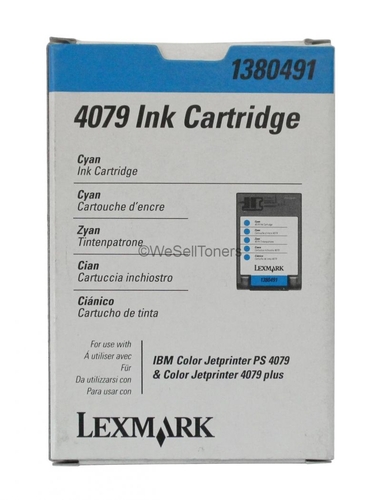 Lexmark 1380491 Cyan Original Cartridge - JetPrinter 4079