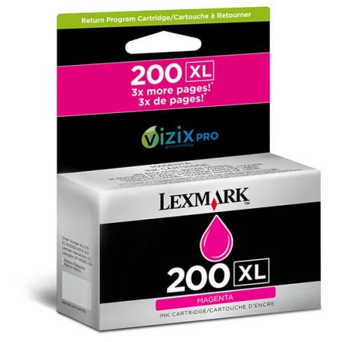 Lexmark 14L0176 (200XL) Magenta Original Cartridge High Capacity - Pro5500 