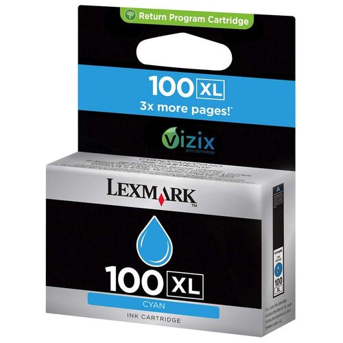 Lexmark 14N1069E (100XL) Cyan Original Cartridge High Capacity - S305 