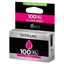 Lexmark 14N1070E (100XL) Magenta Original Cartridge High Capacity - S305