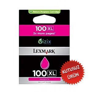 LEXMARK - Lexmark 14N1070E (100XL) Kırmızı Orjinal Kartuş Yüksek Kapasite - S305 (U) (T2695)