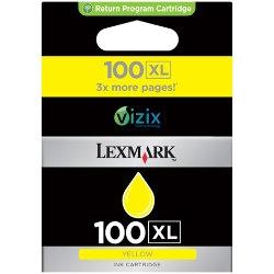 LEXMARK - Lexmark 14N1071E (100XL) Yellow Original Cartridge High Capacity - Pro-205 
