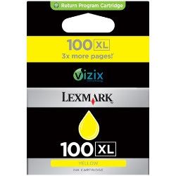 Lexmark 14N1071E (100XL) Sarı Orjinal Kartuş Yüksek Kapasite - Pro-205 (T10678)