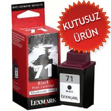 Lexmark 15M2971 (71) Black Original Cartridge - 3200 (Without Box) - Thumbnail