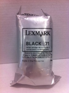 Lexmark 15M2971 (71) Black Original Cartridge - 3200 (Without Box)