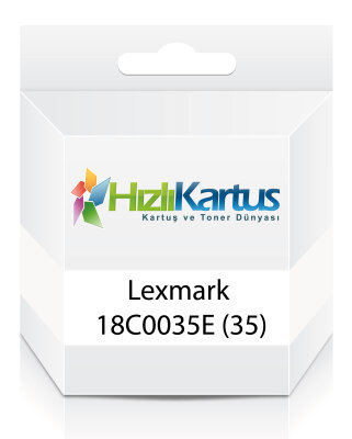 Lexmark 18C0035E (35) Renkli Muadil Kartuş - X3350 - LEXMARK