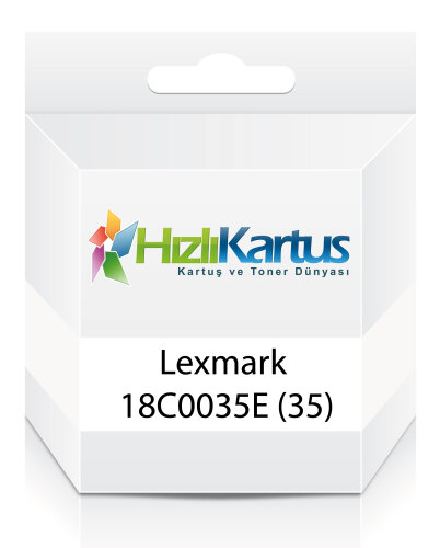 Lexmark 18C0035E (35) Renkli Muadil Kartuş - X3350 - 1