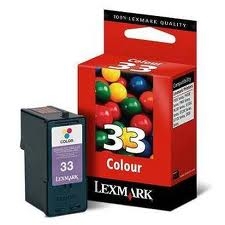 LEXMARK - Lexmark 18CX033E (33) Color Original Cartridge - X3350
