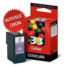 LEXMARK - Lexmark 18CX033E (33) Color Original Cartridge - X3350 (Without Box)