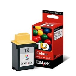 LEXMARK - Lexmark 15M2619E (19) Renkli Orjinal Kartuş - InkJet F4270 (T1868)