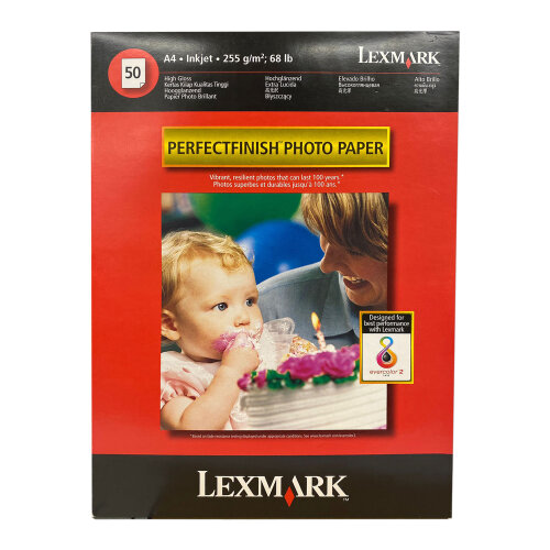 Lexmark 19Y0205 PerfectFinish A4 Fotoğraf Kağıdı - 1