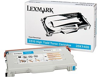 Lexmark 20K1400 Cyan Original Toner - C510 