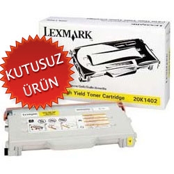 LEXMARK - Lexmark 20K1402 Yellow Original Toner - C510 (Without Box)