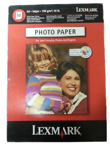 Lexmark 21G0708 A4 Fotoğraf Kağıdı (50 Adet) - 1
