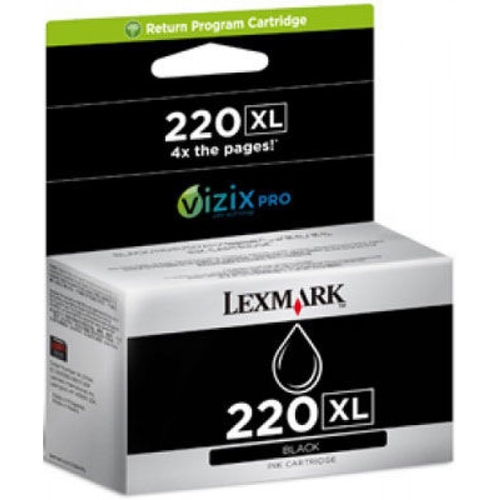 Lexmark 220XL-BK Siyah Orjinal Kartuş - Pro4000 / Pro5500