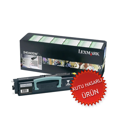 LEXMARK - Lexmark 24040SW Black Original Toner - E232 / E332N (Damaged Box)