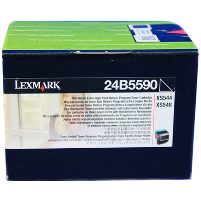 LEXMARK - Lexmark 24B5590 Siyah Orjinal Toner - XS544 (T17535)