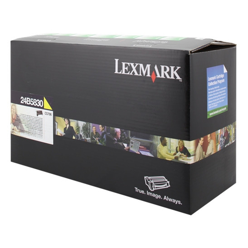 Lexmark 24B5830 Sarı Orjinal Toner - CS796 / CS796de - 1