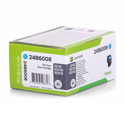 Lexmark 24B6008 Mavi Orjinal Toner - XC2130 / XC2132 (T12532) - LEXMARK