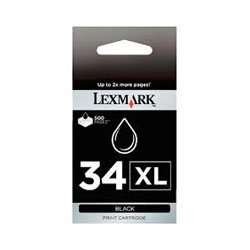 LEXMARK - Lexmark 18C0034E (34XL) Siyah Orjinal Kartuş - X3350 / X5470 (T1497)