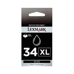 Lexmark 18C0034E (34XL) Siyah Orjinal Kartuş - X3350 / X5470 (T1497) - LEXMARK