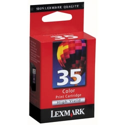 LEXMARK - Lexmark 18C0035E (35) Renkli Orjinal Kartuş - X3350 (U)