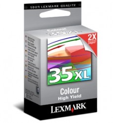 Lexmark 18C0035E (35XL) Orjinal Kartuş Yüksek Kapasiteli - X3350 (T2212) - LEXMARK