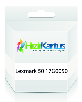 LEXMARK - Lexmark 17G0050 (50) Siyah Muadil Kartuş - P704 (T15803)