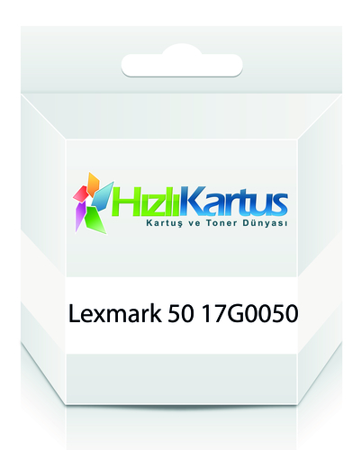 Lexmark 17G0050 (50) Siyah Muadil Kartuş - P704 (T15803)