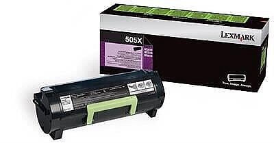 Lexmark 505X 50F5X00 Black Hıgh Capacity Toner - MS410 / MS510 - 4