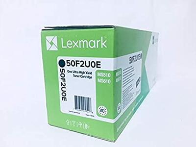 LEXMARK - Lexmark 50F2U0E Siyah Orjinal Toner Ultra Yüksek Kapasite - MS510 / MS610 (T12406)