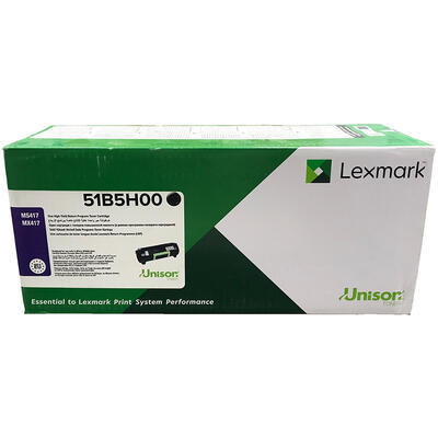 LEXMARK - Lexmark 51B5H00 Black Original Toner - MS417 / MX417