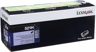 LEXMARK - Lexmark 52D1H00 Black Original Toner High Capacity - MS710 / MS711