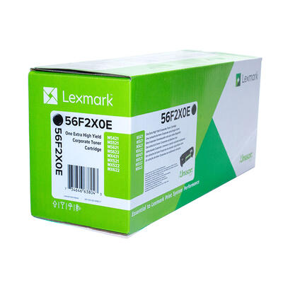 Lexmark 56F2X0E Siyah Orjinal Toner Ekstra Yüksek Kapasite - MX521de / MS621dn (T15375) - LEXMARK