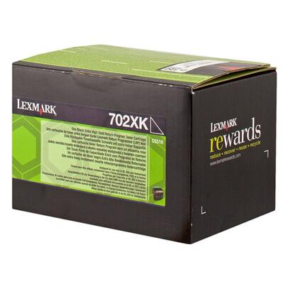 LEXMARK - Lexmark 70C2XKE Black Original Toner High Capacity - CS510de / CS510dte