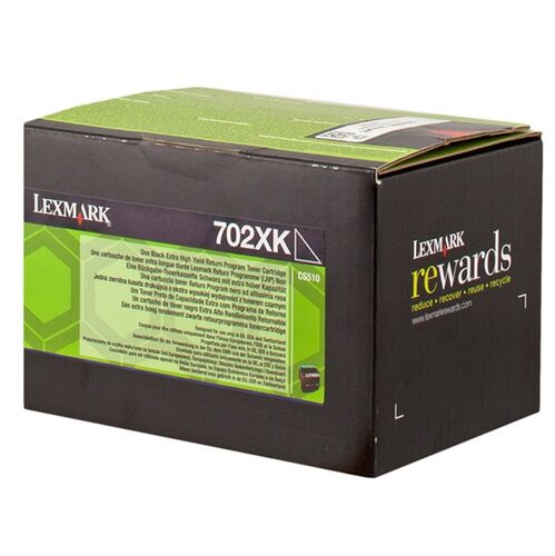 Lexmark 70C2XKE Siyah Orjinal Toner Yüksek Kapasite - CS510de / CS510dte (T15433) - 1