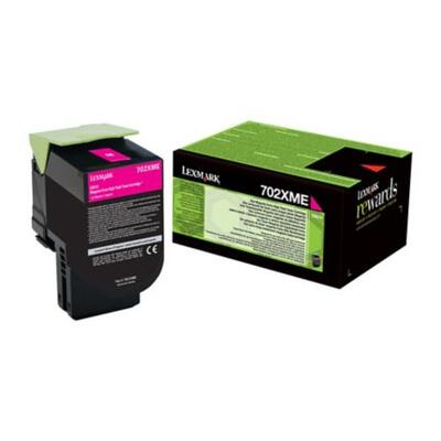 Lexmark 70C2XME Magenta Original Toner High Capacity - CS510de / CS510dte - LEXMARK