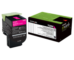 Lexmark 70C80M0 708M Magenta Original Toner - CS310 / CS410 - LEXMARK